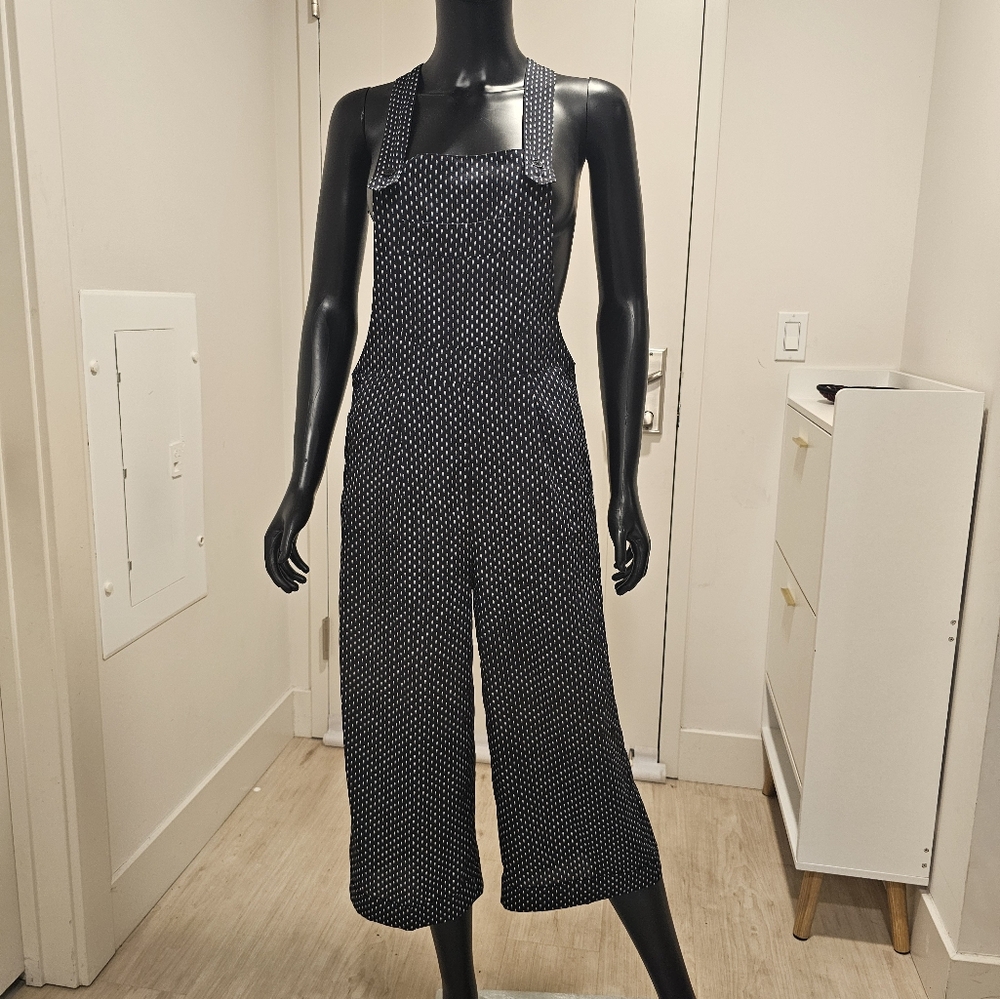 H&M Navy Blue Jumpsuit